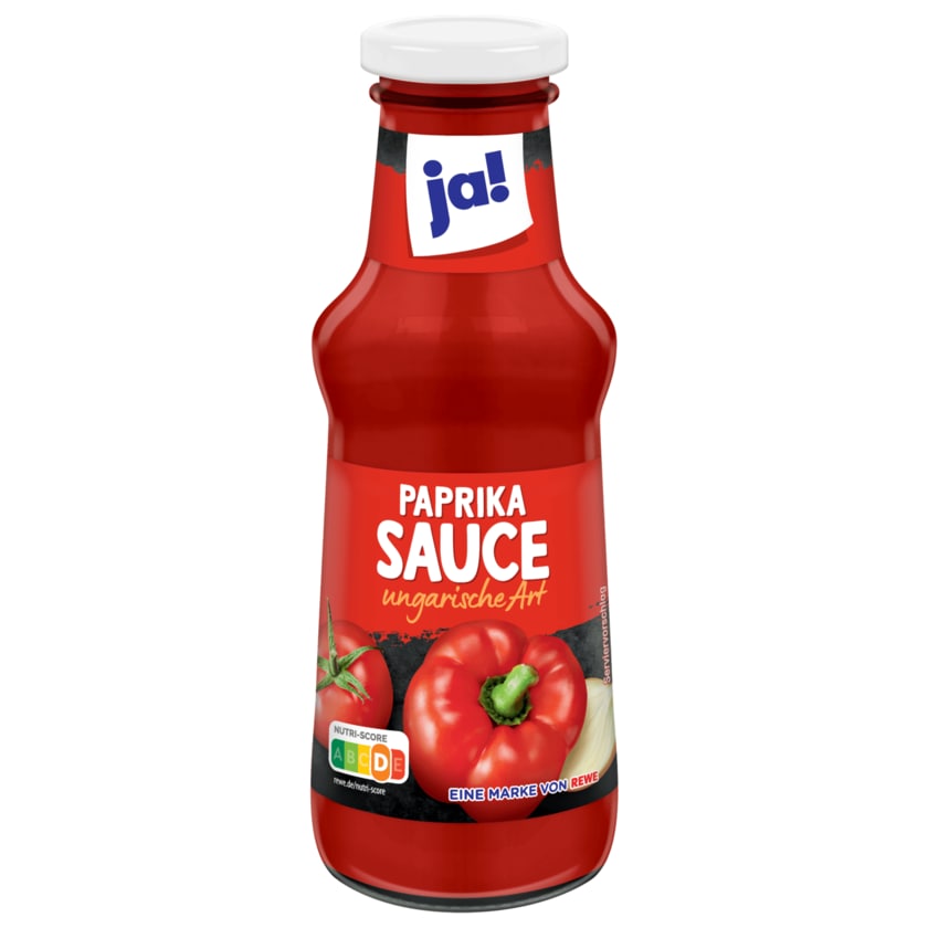 ja! Paprika Sauce nach ungarischer Art 250ml